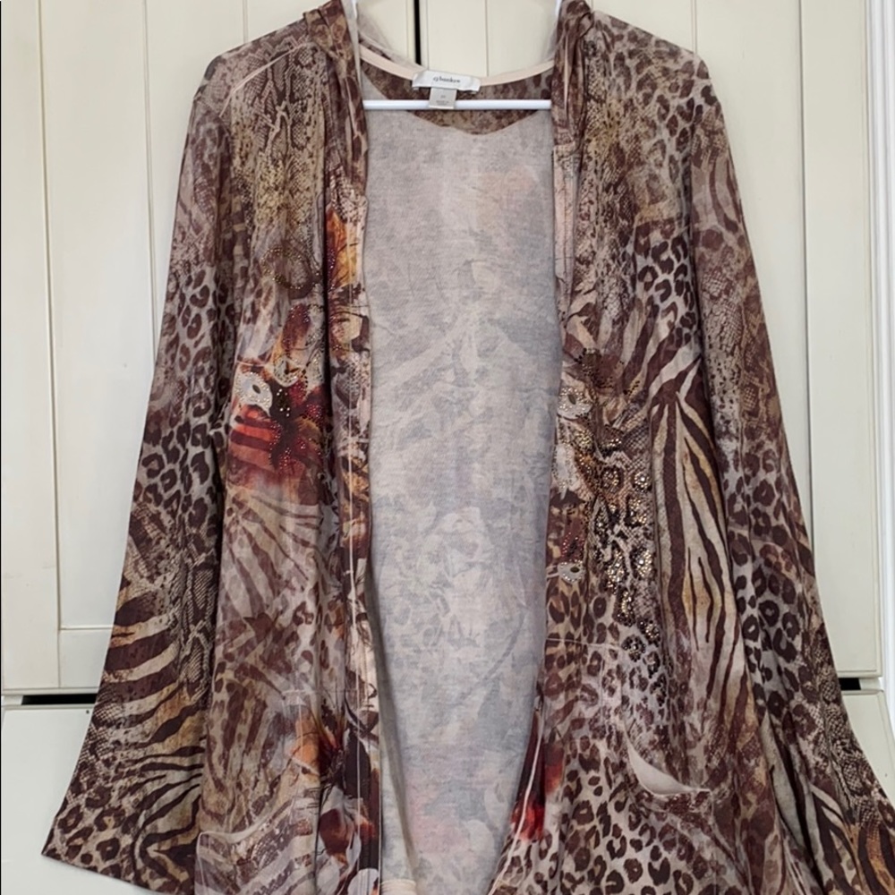Animal print jacket